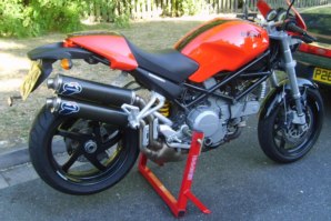 abba Stand on Ducati Monster S2R800