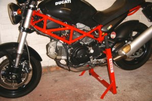 abba Stand on Ducati Monster