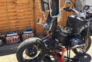abba Sky Lift beung used to work on BMW R1200GS